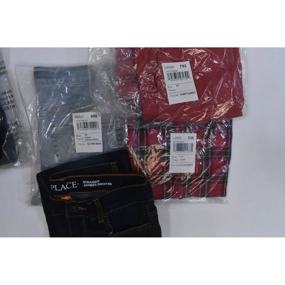 The Childrens Place Bulk Lot Of 10 Boys Size Large 10/12 Mix Season Tops Bottoms